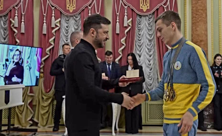 Спортсмена з Дніпропетровщини нагороджено орденом «За заслуги»