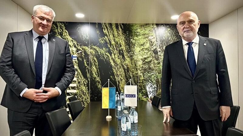 Сибіга нагадав генсеку ОБСЄ про затриманих РФ співробітників моніторингової місії