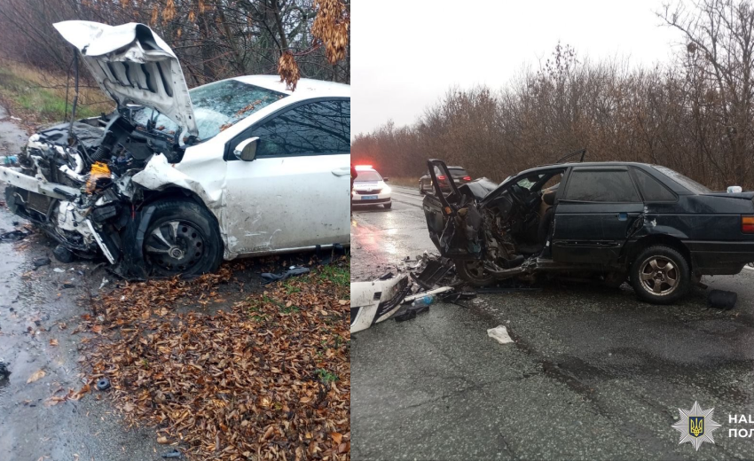 Лобове зіткнення Toyota та Volkswagen у Дніпропетровській області: 43-річному чоловіку повідомлено про підозру
