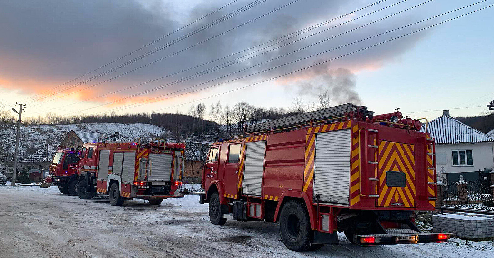 В Закарпатській області спалахнула пожежа на магістральному газопроводі