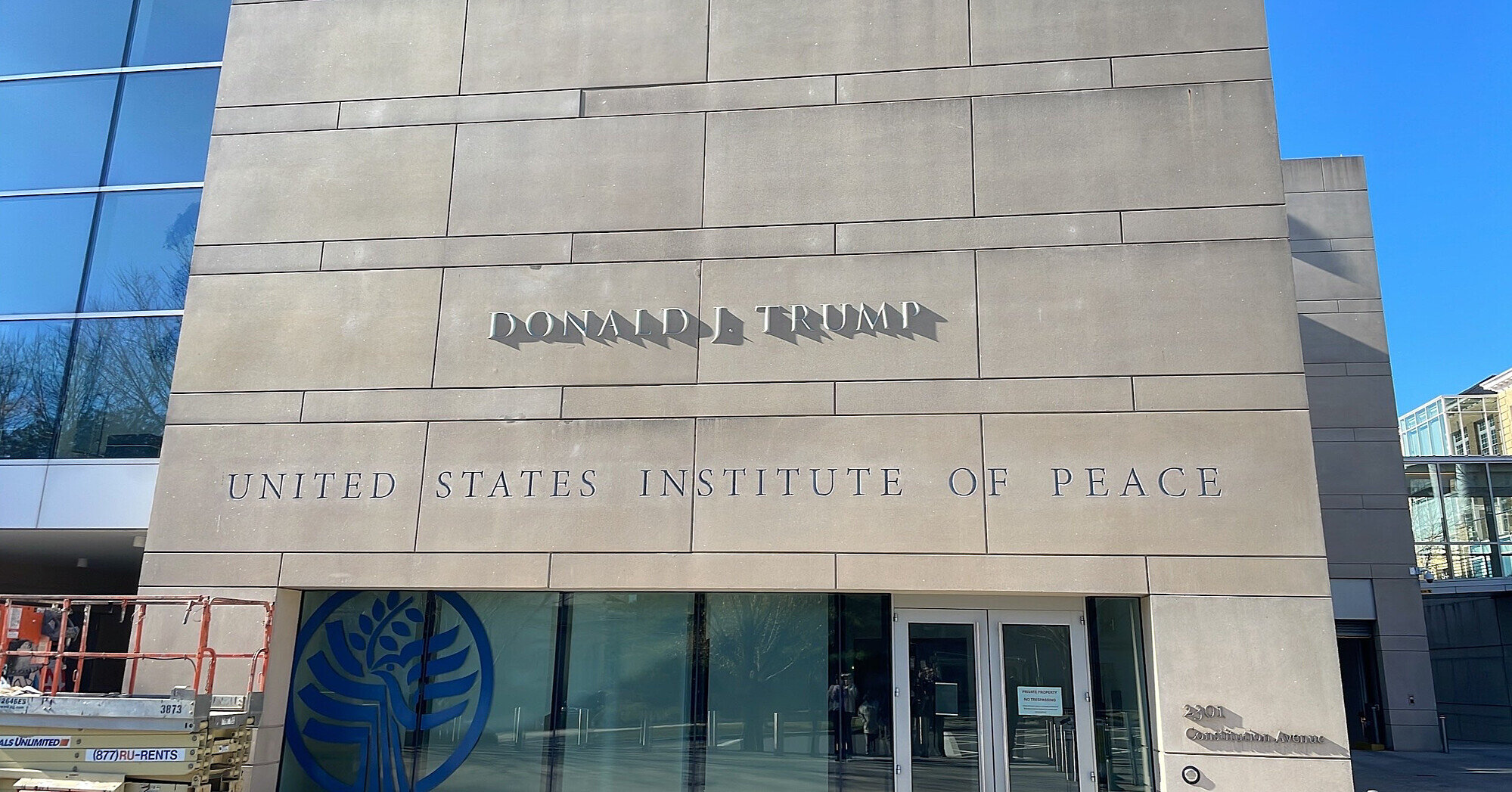 У США перейменували на честь Трампа Інститут миру