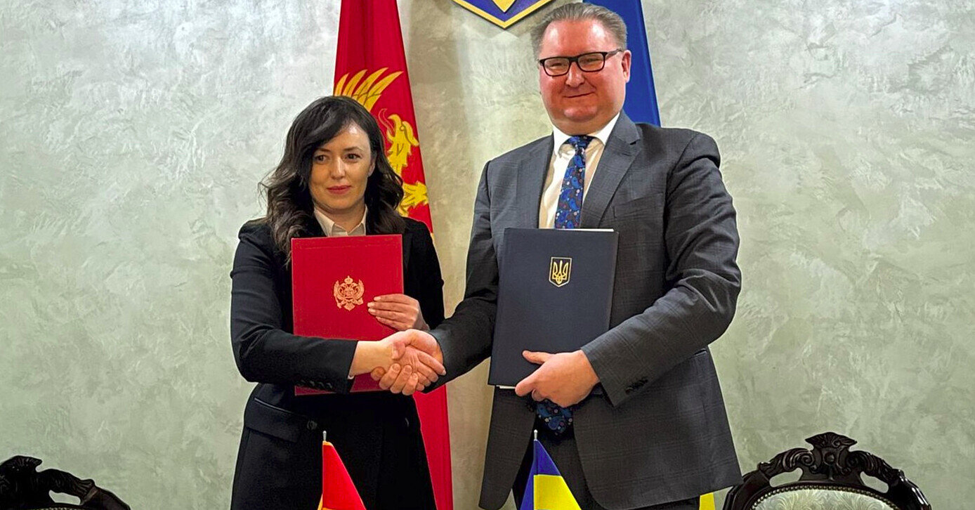 Україна оновила угоду про вільну торгівлю з Чорногорією