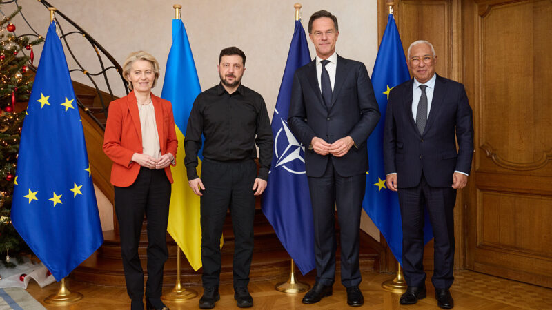 Зеленський про зустріч з лідерами ЄС та генсеком НАТО у Брюсселі: Хороша і продуктивна