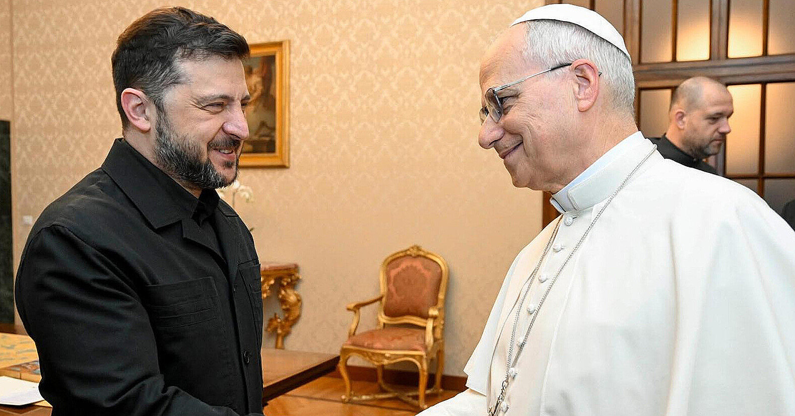 Папа Лев XIV відповів на запрошення Зеленського приїхати до Києва