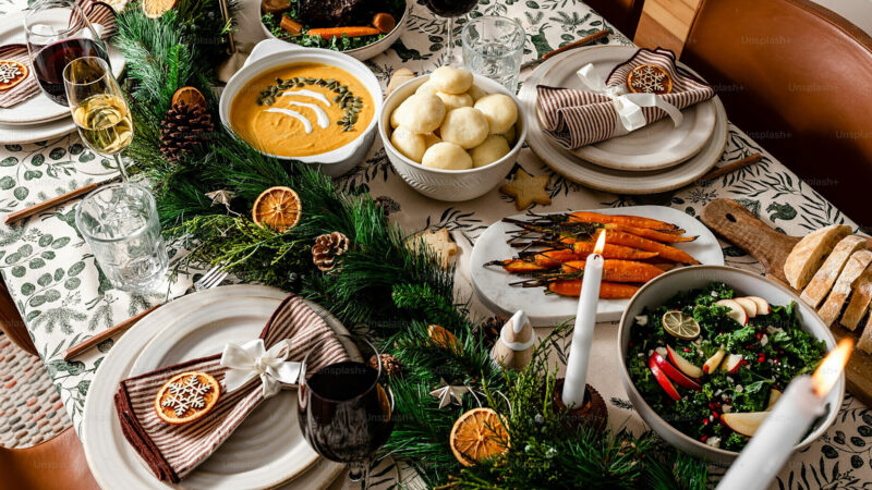 Вартість різдвяного столу в Україні майже на рівні минулого року