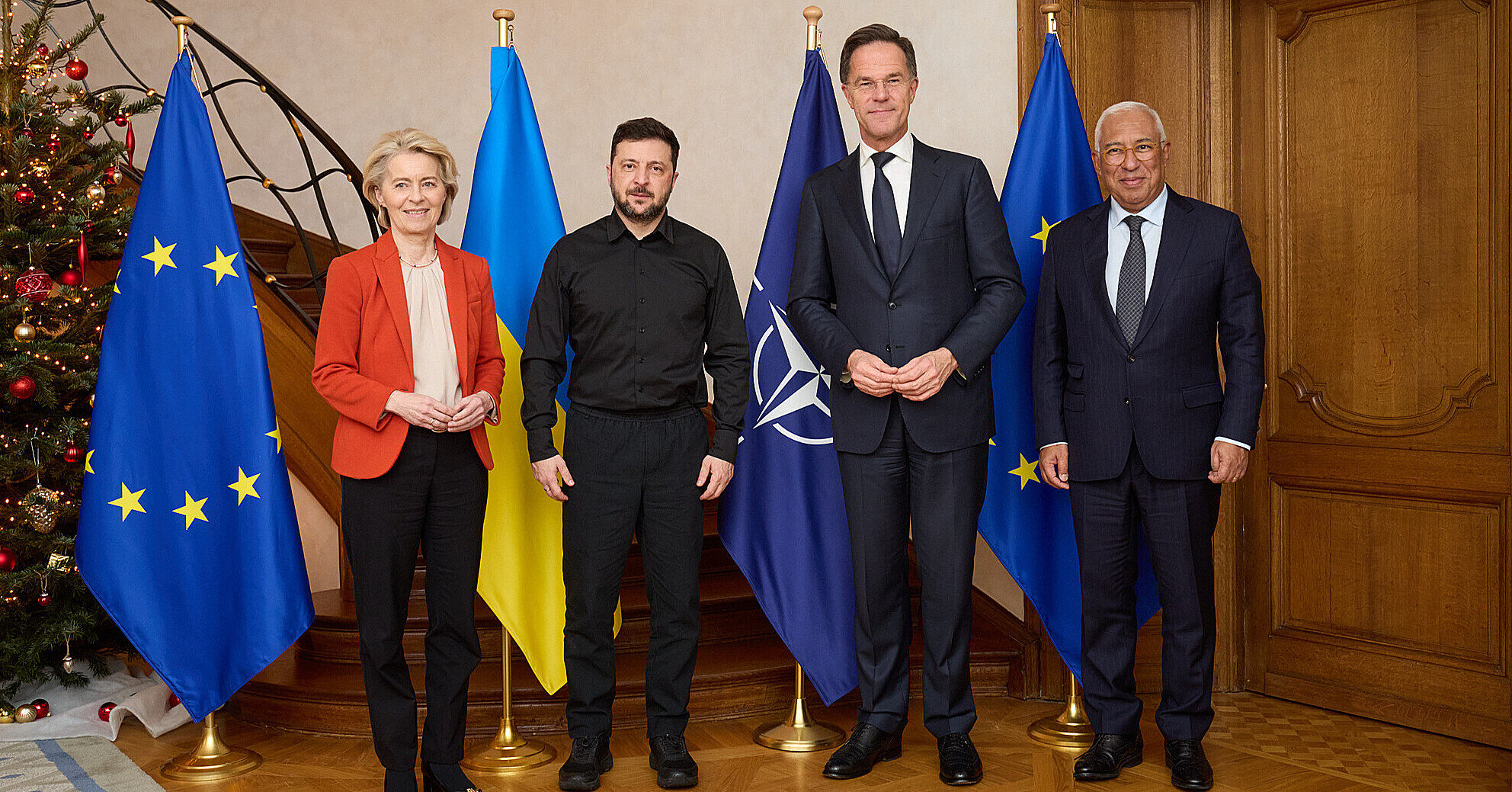 Лідери ЄС про зустріч із Зеленським: Україна – наша перша лінія оборони