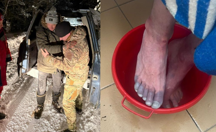 Втікач з Дніпра отримав обмороження при спробі перетнути кордон поза пунктами пропуску: деталі