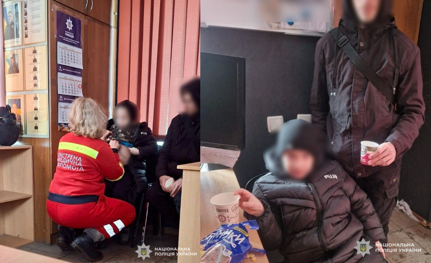 Раптово підвищилася температура: поліцейські Дніпра надали допомогу дитині, якій стало зле в дорозі