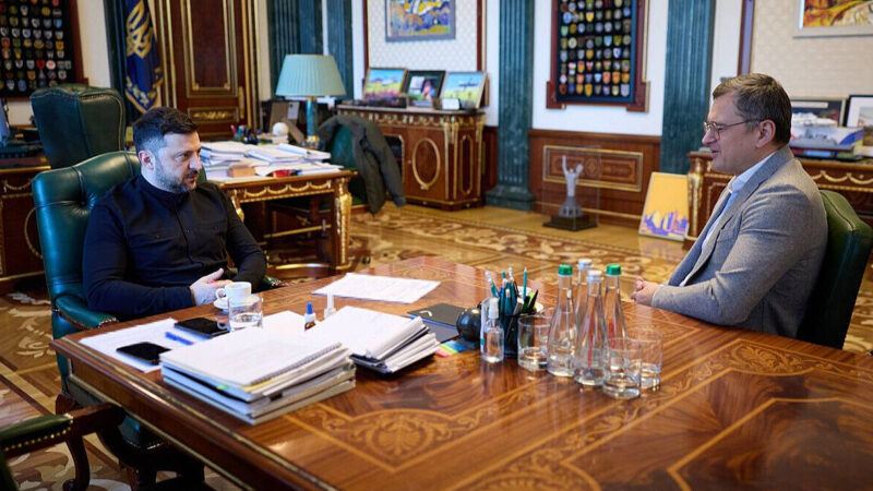 “В команді України” – Зеленський зустрівся з ексміністром Дмитром Кулебою