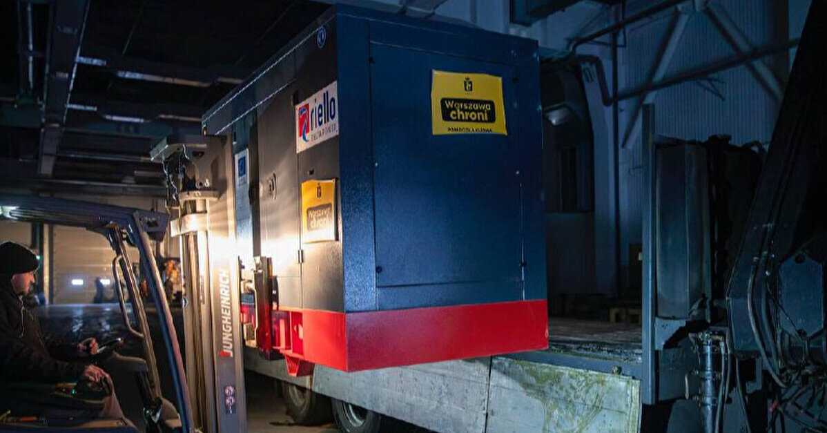 До Києва надійшла перша партія генераторів від Варшави – Кличко