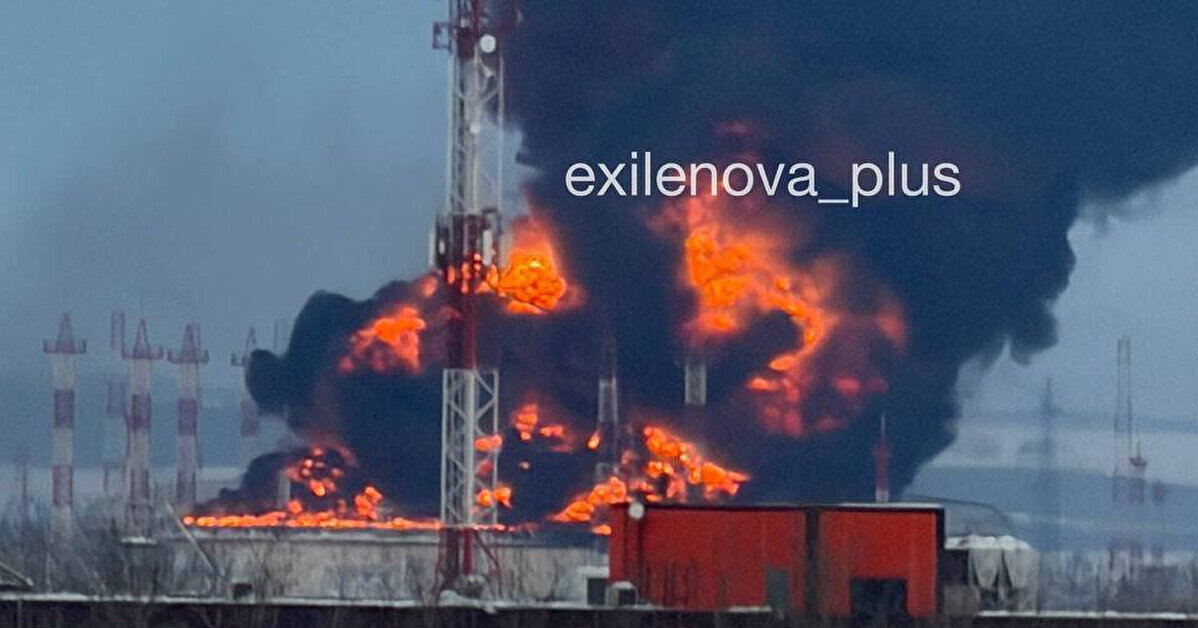 У РФ горить ключова нафтоперекачувальна станція нафтопроводу “Дружба”