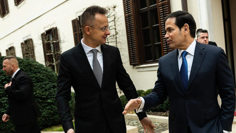 Сійярто прийняв Рубіо в Будапешті та заявив про новий “золотий вік” у відносинах з США