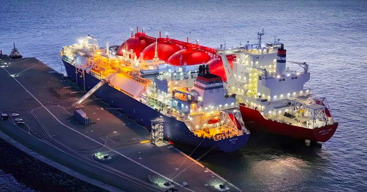 “Нафтогаз” вперше імпортував скраплений газ через Німеччину