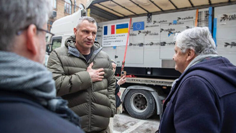 Кличко: до Києва надійшла нова гуманітарна допомога від Франції