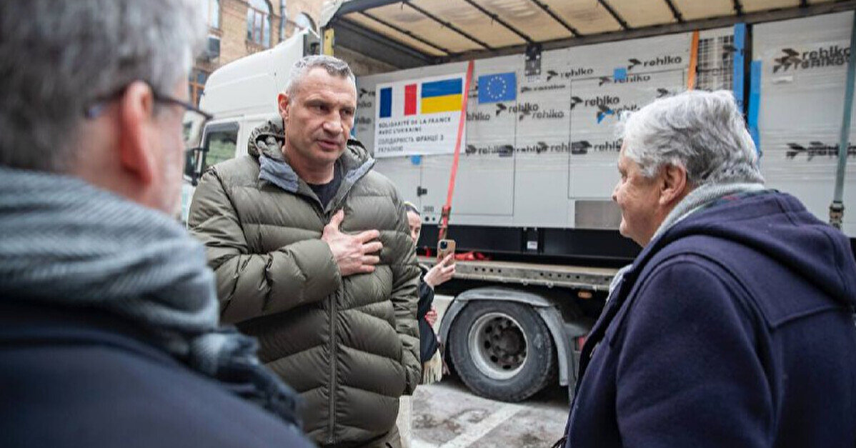 Кличко: до Києва надійшла нова гуманітарна допомога від Франції
