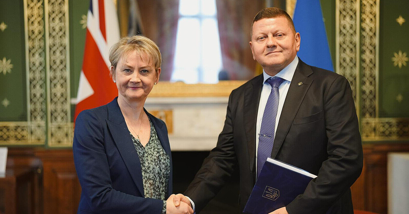 Залужний обговорив з головою МЗС Британії безпеку та справедливий мир