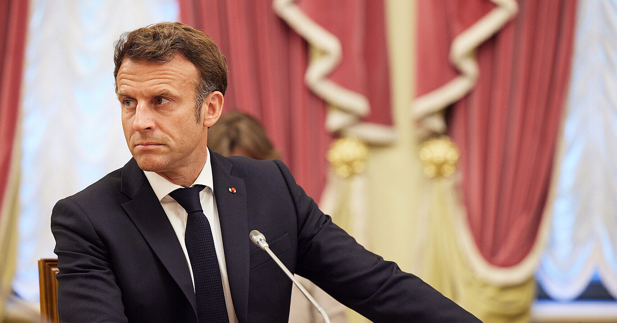 Макрон: Повномасштабна війна з Україною стала потрійним провалом РФ