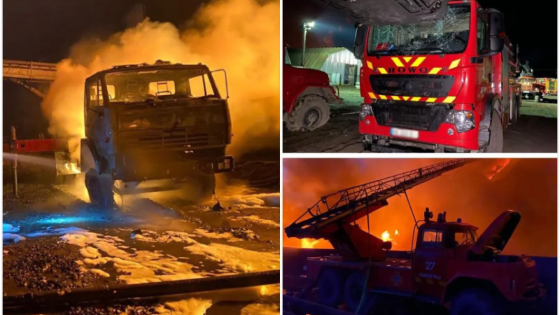 У Самарівському районі під час ліквідації пожежі рятувальники потрапили під повторний обстріл: подробиці