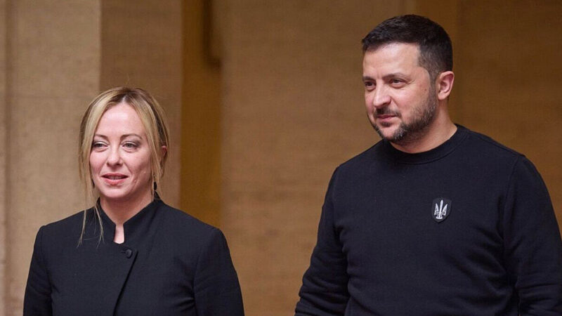 Зеленський й Мелоні обговорили переговори з РФ і ситуацію на Близькому Сході