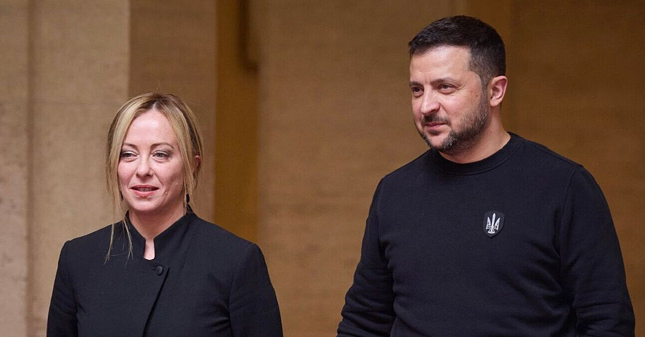 Зеленський й Мелоні обговорили переговори з РФ і ситуацію на Близькому Сході