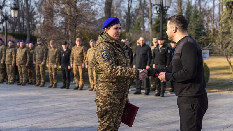 Жінка в лавах Нацгвардії вперше отримала звання Героя України