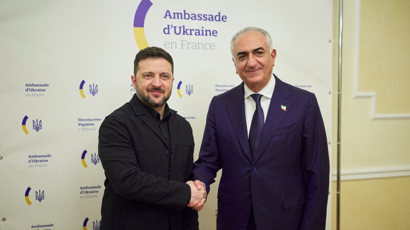 Зеленський зустрівся зі спадкоємним принцом Ірану Пахлаві