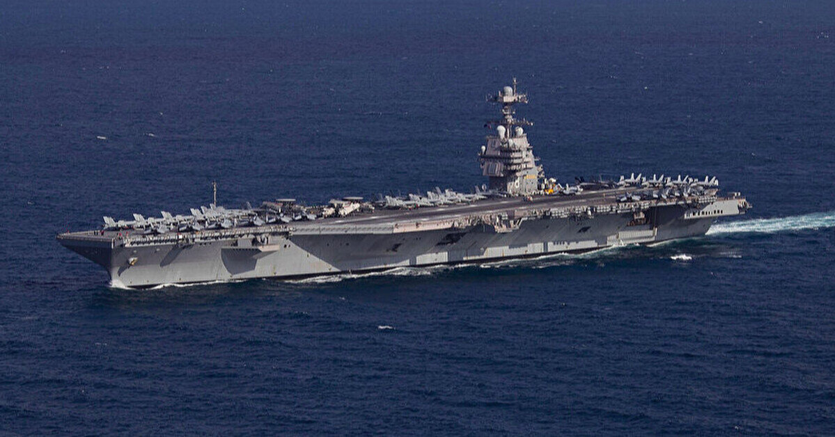 Найбільший авіаносець США зайшов у хорватський порт на ремонт