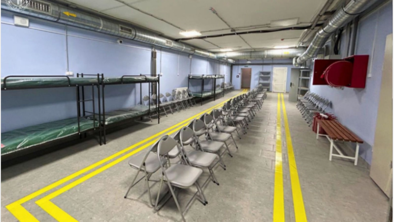 За рішенням суду у Запоріжжі привели до готовності укриття лікарні