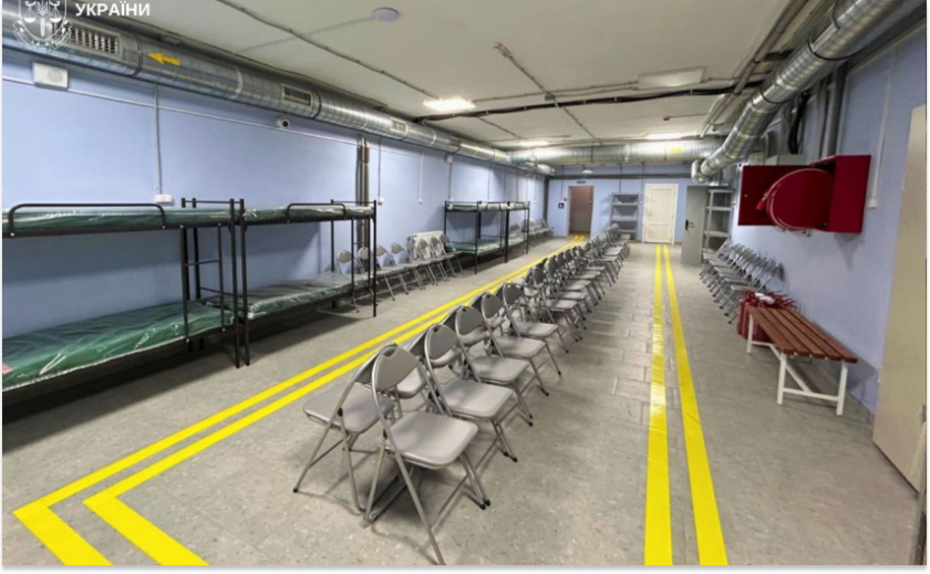 За рішенням суду у Запоріжжі привели до готовності укриття лікарні