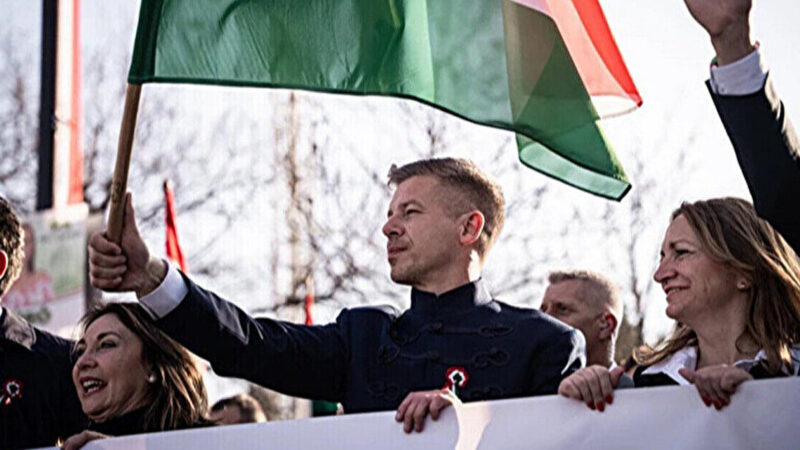 Мадяр потролив російського кореспондента, якого помітив на своєму мітингу