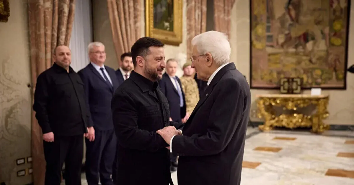 Зеленський провів зустріч з президентом Італії у Римі: що обговорили
