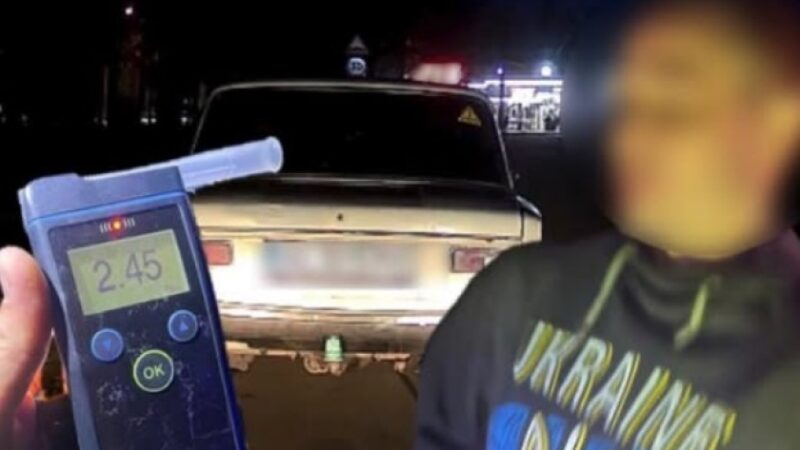 У Тернівському районі патрульні зупинили водія в стані алкогольного сп’яніння