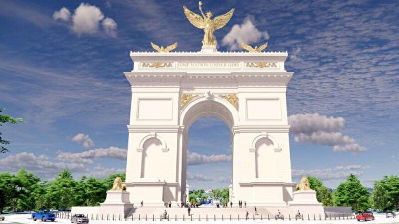 Трамп хоче звести 76-метрову тріумфальну арку у Вашингтоні