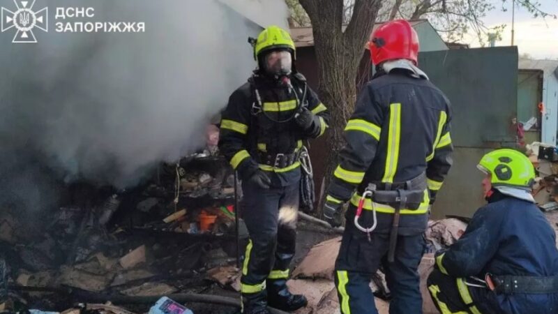 У Запоріжжі на пожежі загинула жінка