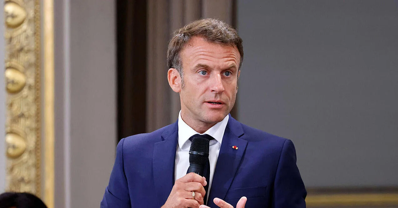 Макрон назвав масовану атаку Росії ознакою слабкості