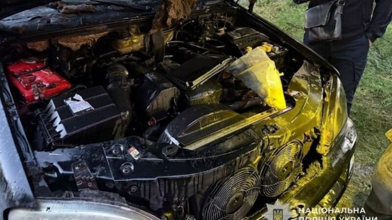 У Дніпрі затримали підозрюваного в умисному підпалі автомобіля
