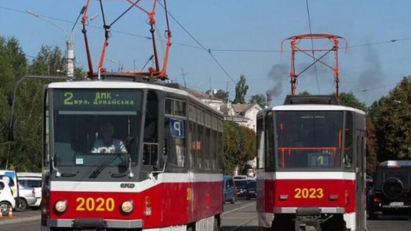 11 травня в Кам’янському трамвай № 2 тимчасово скоротить свій маршрут