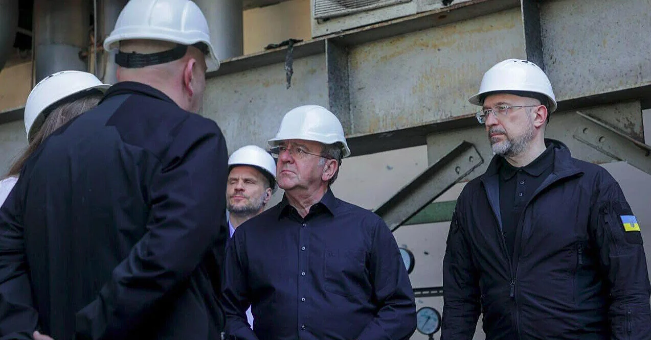 Шмигаль показав Пісторіусу пошкоджений енергооб’єкт у Києві