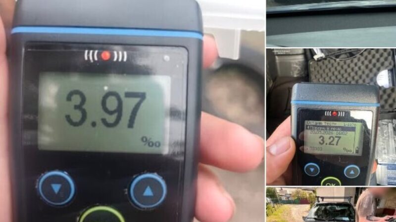 У Дніпрі затримали водіїв, які сіли за кермо нетверезими