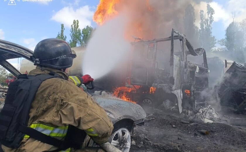 Запоріжжя: внаслідок удару російським БпЛА загинула одна людина, ще троє травмовані