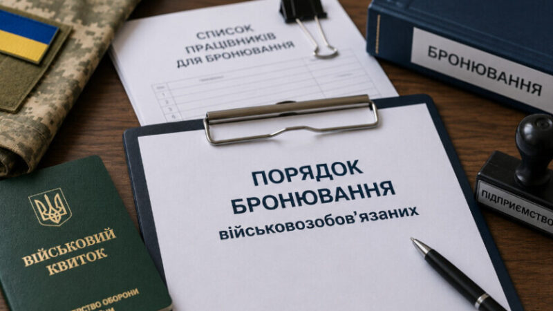 Кабмін оновив правила бронювання працівників: які зміни внесли