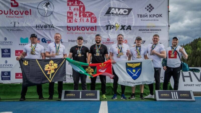 Криворізькі воїни вибороли медалі на мультиспортивному фестивалі Bukovel Elite Sports Trophy