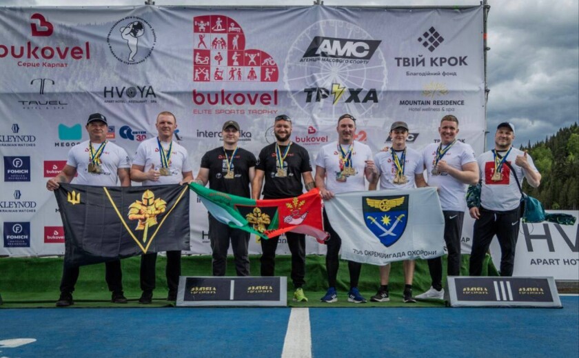 Криворізькі воїни вибороли медалі на мультиспортивному фестивалі Bukovel Elite Sports Trophy