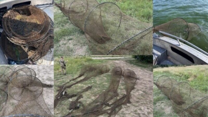 На Кам’янському водосховищі рибоохоронці виявили 75-метровий браконьєрський ятір