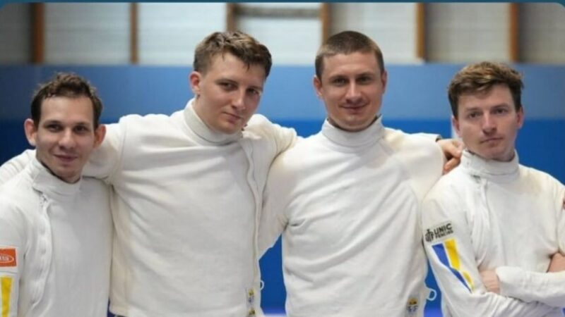 Михайло Краснюк із Дніпра став віцечемпіоном світу з фехтування у складі збірної України