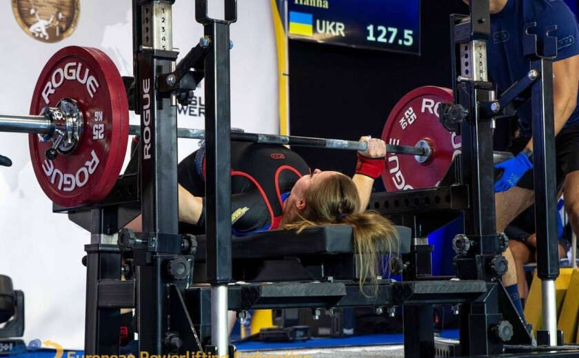 Дніпрянка Ганна Бутурлим здобула «срібло» чемпіонату Європи з жиму лежачи