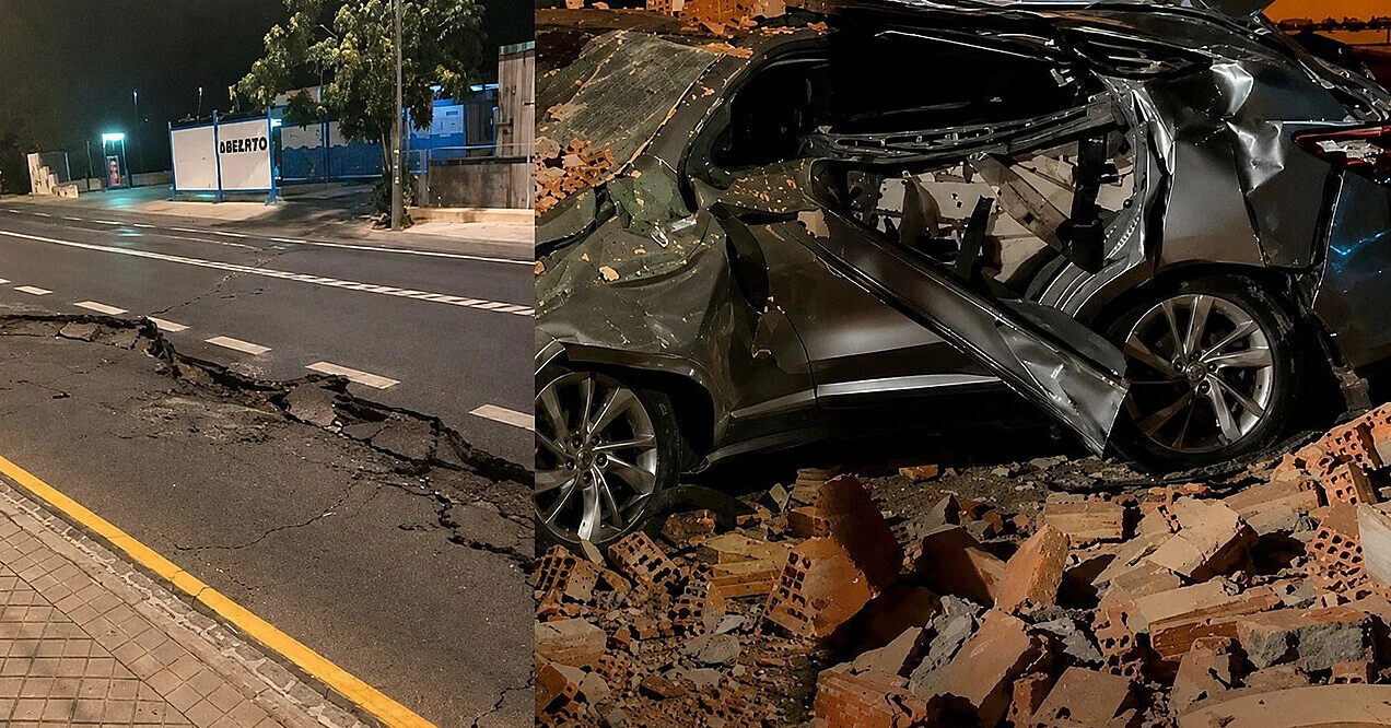 Землетрус магнітудою 5.0 в Іспанії: понад 50 афтершоків, люди на вулицях і пошкоджені будівлі в Гранаді