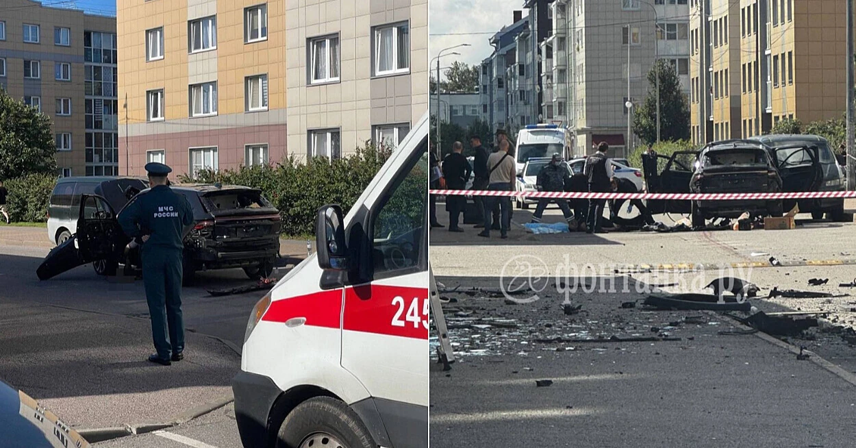 У Санкт-Петербурзі вибухнув автомобіль підполковника армії РФ: є жертва