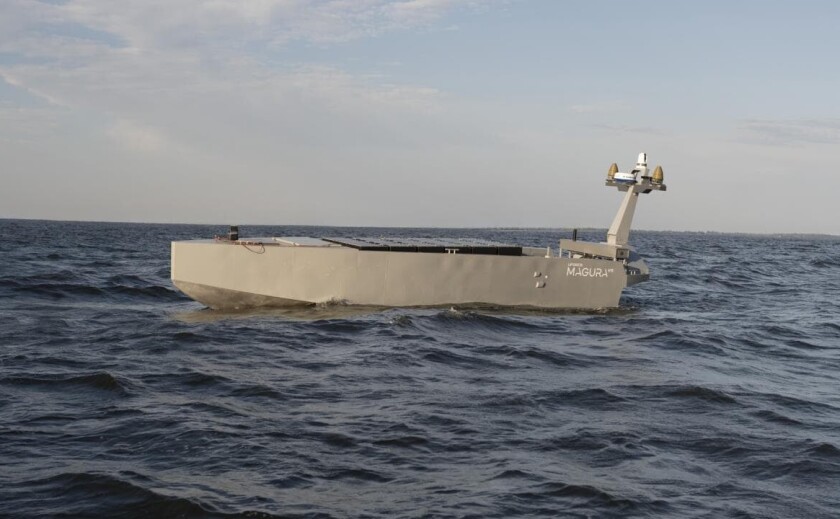 В Україні представили найбільший морський дрон сімейства MAGURA