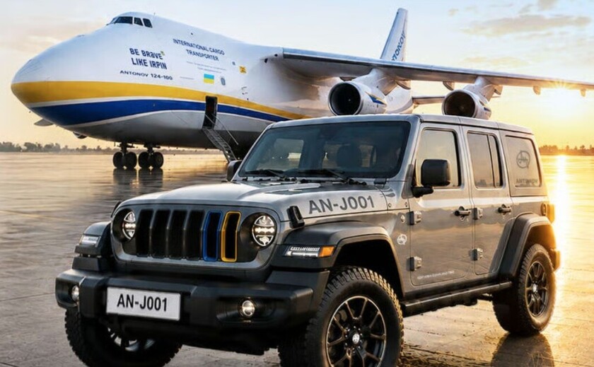 Jeep та «Антонов» створять унікальний позашляховик до 35-річчя незалежності України